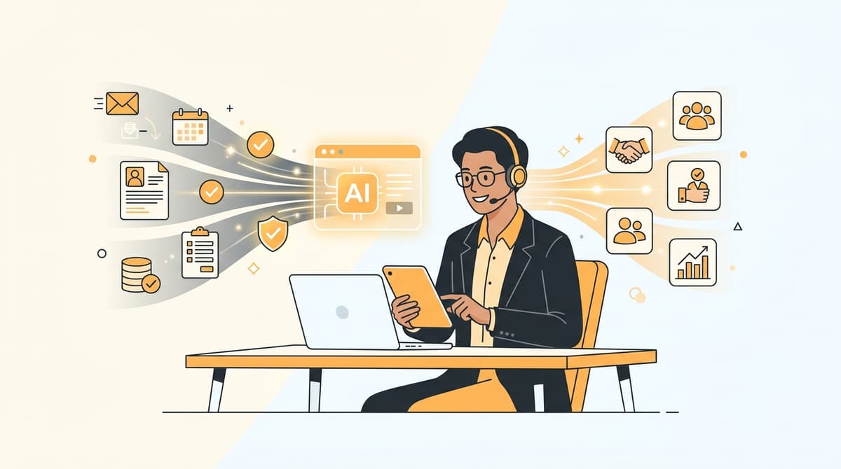 How AI agents can handle recruitment admin so your consultants can focus on billing