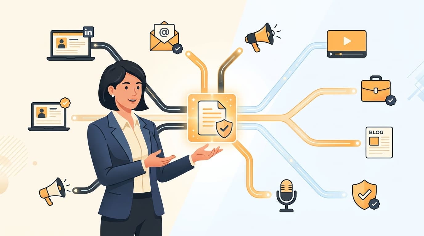 How to repurpose one piece of recruitment content across 8 channels