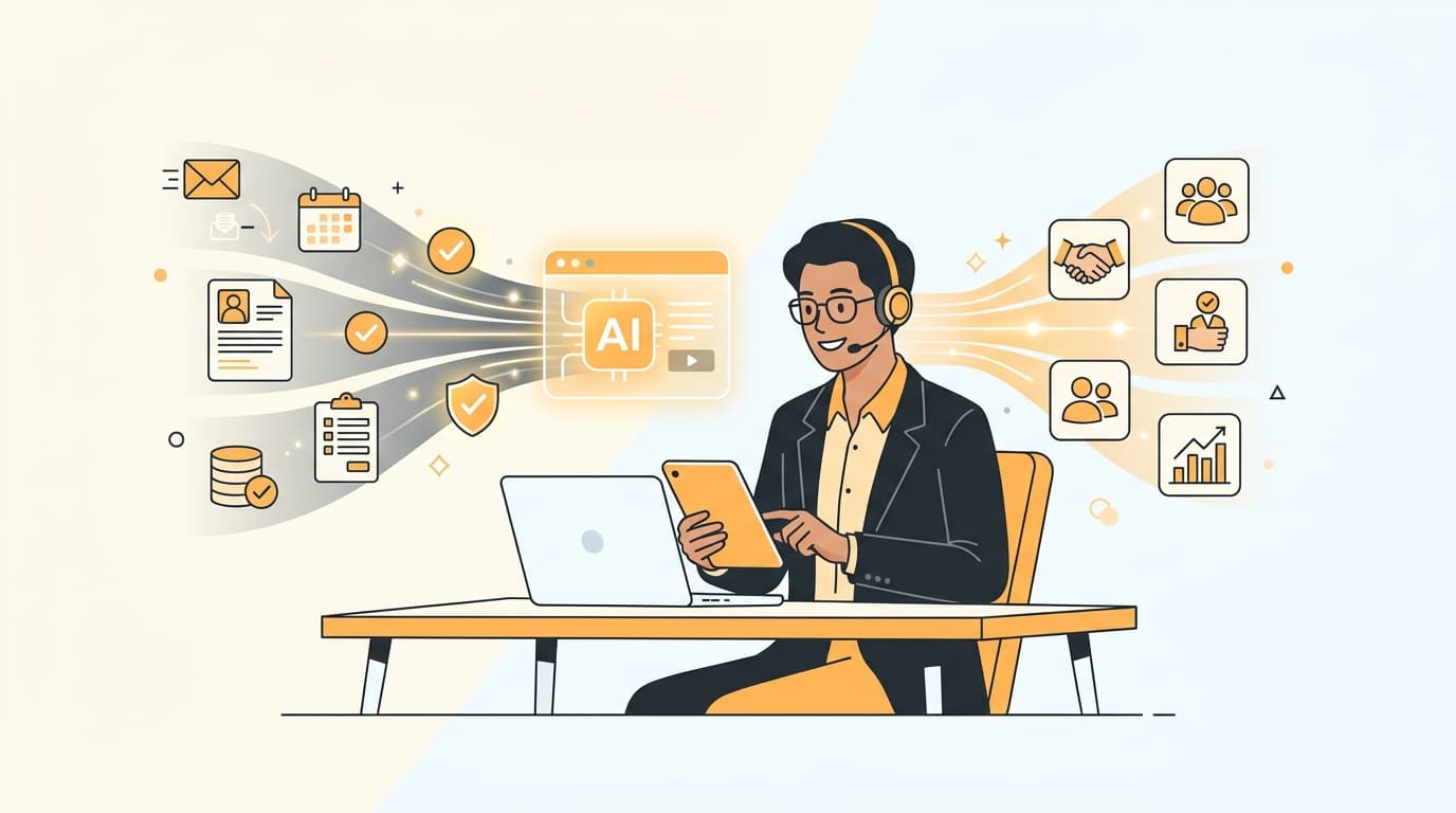 How AI agents can handle recruitment admin so your consultants can focus on billing